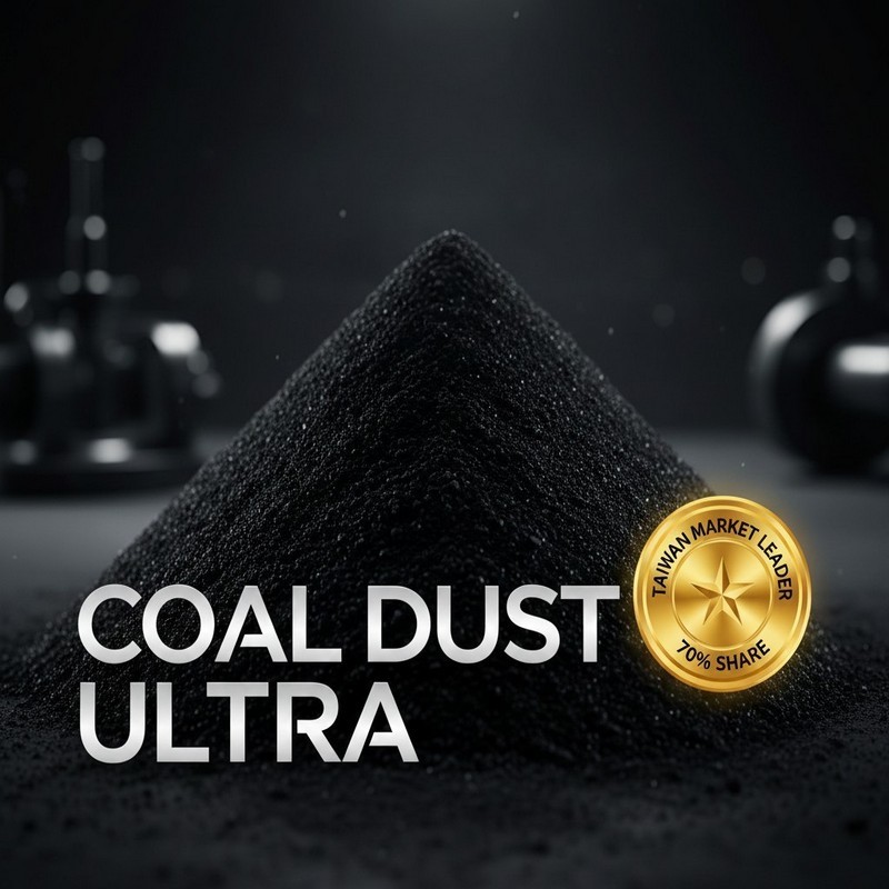 San Furs Industrial Self-Manufactured Coal Dust - 70% Market Share in Taiwan